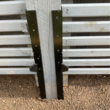 Angled Fence Post Repair