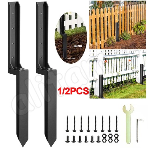 Heavy duty fence post - post, anchor