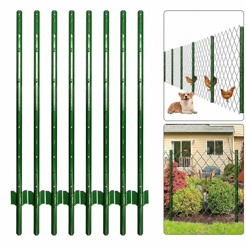 Heavy duty steel fence posts - fence,