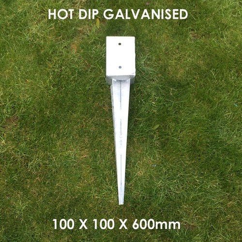 Fence post support spikes - support,