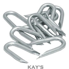 Galvanised Staples U Nails