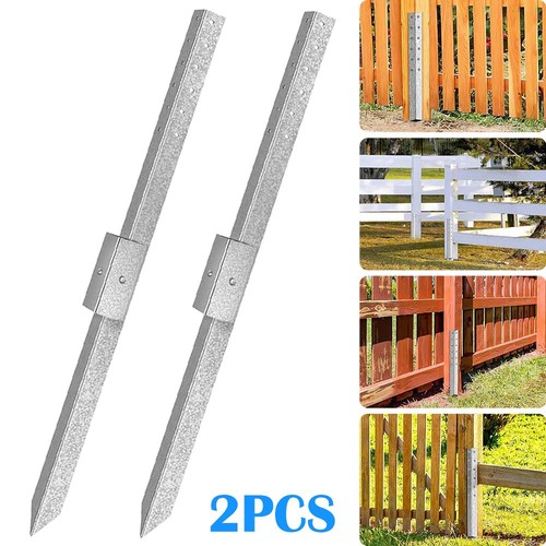 2pcs wood fence - post, repair